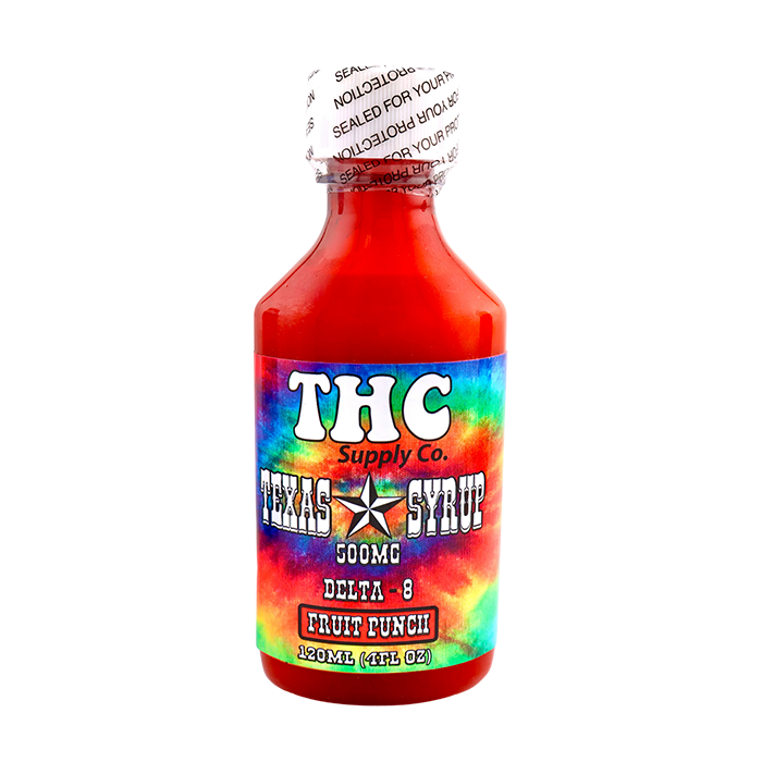 *THCSC Syrup Lean Back D8 500mg / Fruit Punch